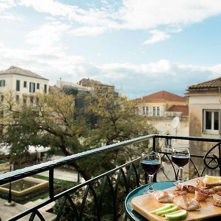 Deluxe Town Hall Square Flat In Historical Center 2 Corfu  Exterior photo
